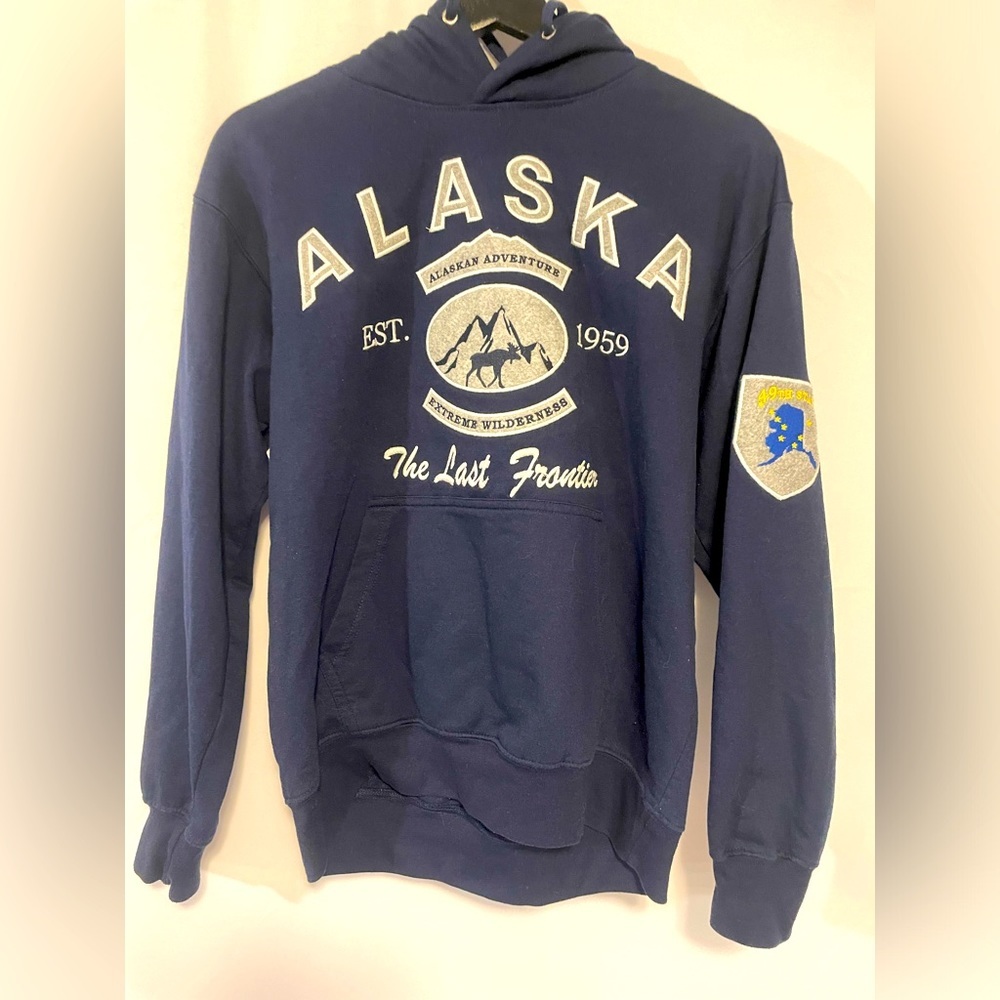 Vintage Embroidered Alaska hoodie